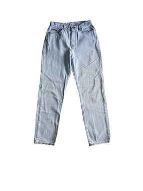 Vintage 80s Calvin Klein Jeans Enzyme Watch Straight Leg Denim Cotton Size 27”